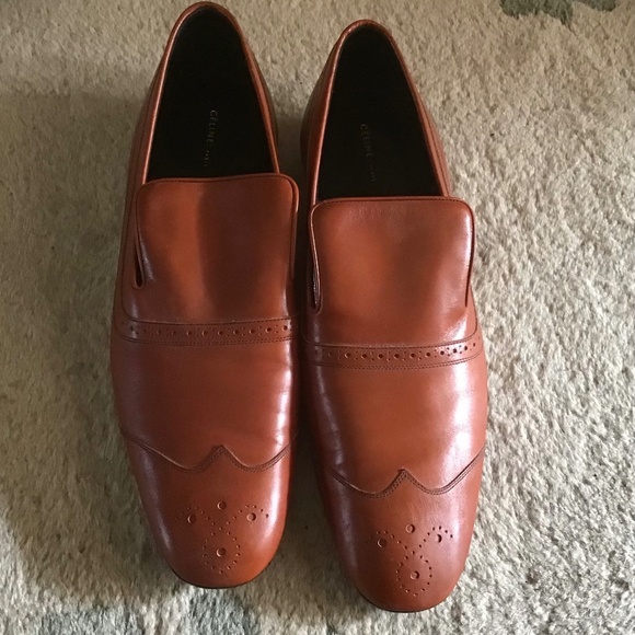 Celine Paris Phoebe Philo Wingtip Leather Loafer New Condition! Women Size 40.5 - Picture 1 of 10